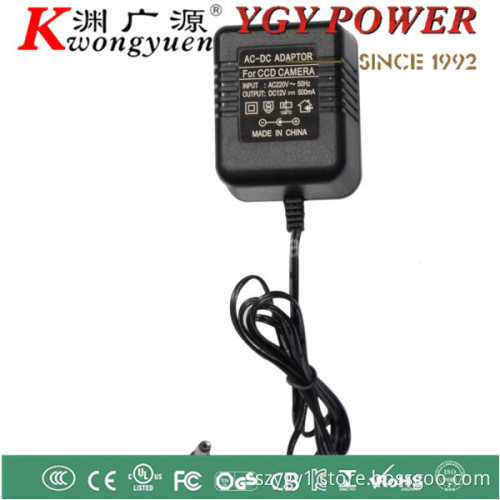 EUR plug ,5W AC/DC or AC/DC Transformer with 12V 0.3A output standard
